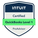 Certified QuickBooks ProAdvisor Level 1
