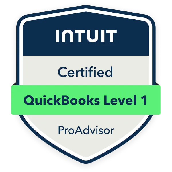 Certified QuickBooks ProAdvisor Level 1